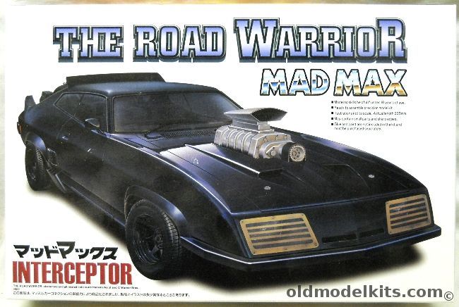 Aoshima 1/24 Mad Max The Road Warrior Interceptor - Movie Vehicle, 032176 plastic model kit